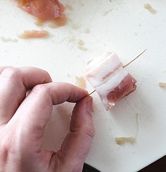 Sweet & Savory Bacon-Wrapped Chicken