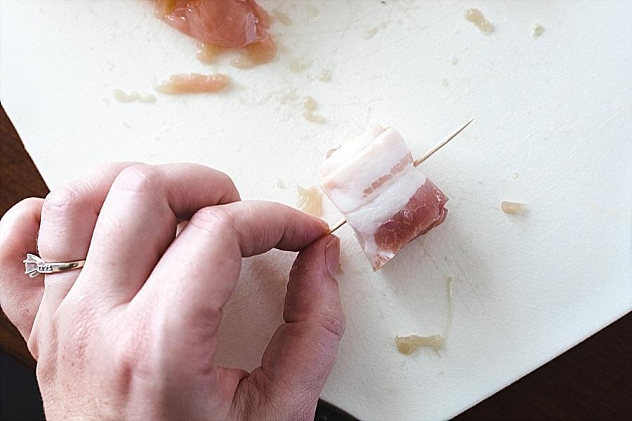 Sweet & Savory Bacon-Wrapped Chicken