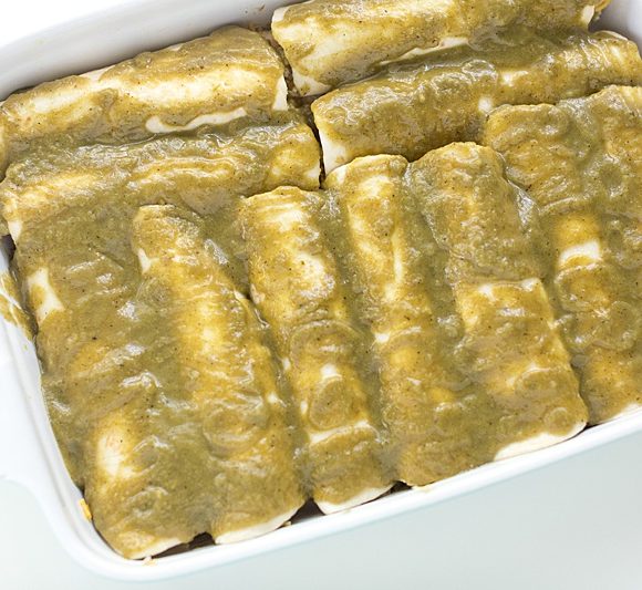 Easy Rotisserie Chicken Enchiladas