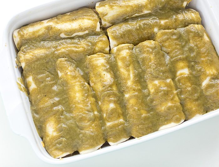 Easy Rotisserie Chicken Enchiladas