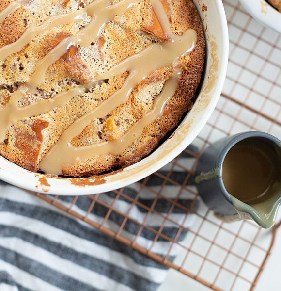 Razzoo’s Cajun Warm Bread Pudding with a Brown Sugar Rum Sauce