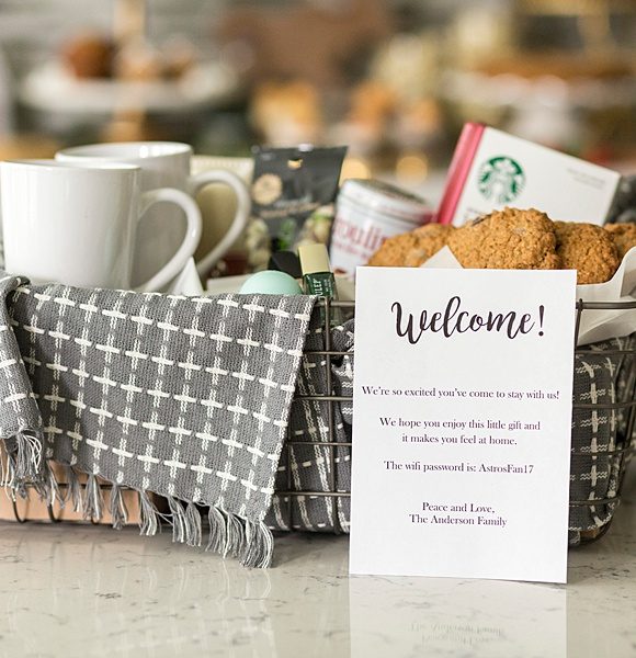 A Welcome Gift That Will Have Your Guests Never Wanting to Leave