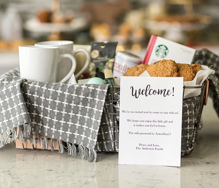 A Welcome Gift That Will Have Your Guests Never Wanting to Leave