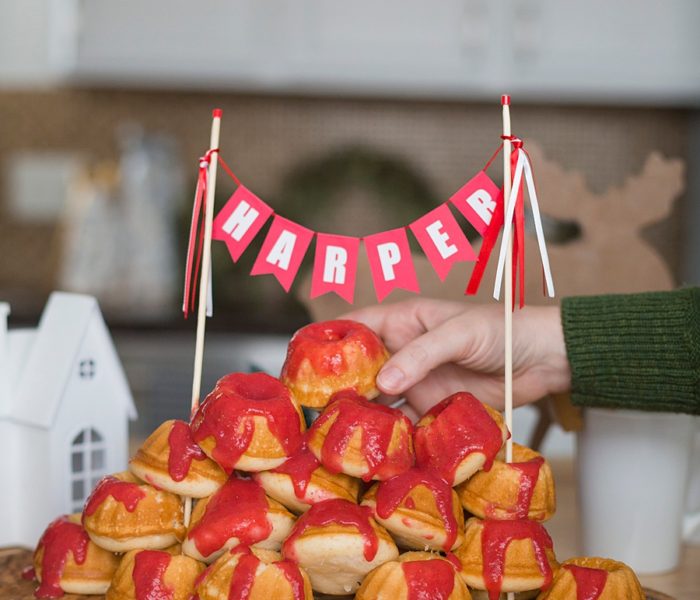 The Reality of Becoming a Mom of Two & Mini Strawberry Cakelets