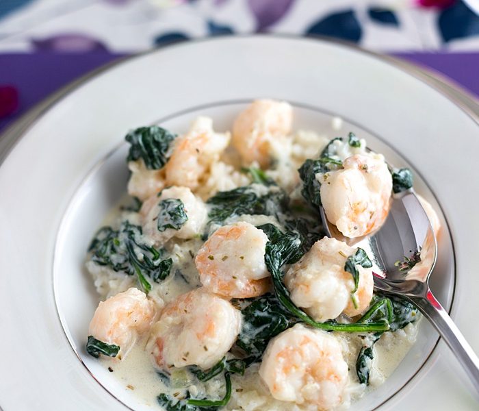 Creamy Garlic Butter Tuscan Shrimp