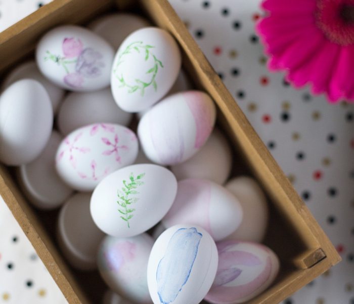 Watercolor Easter Eggs