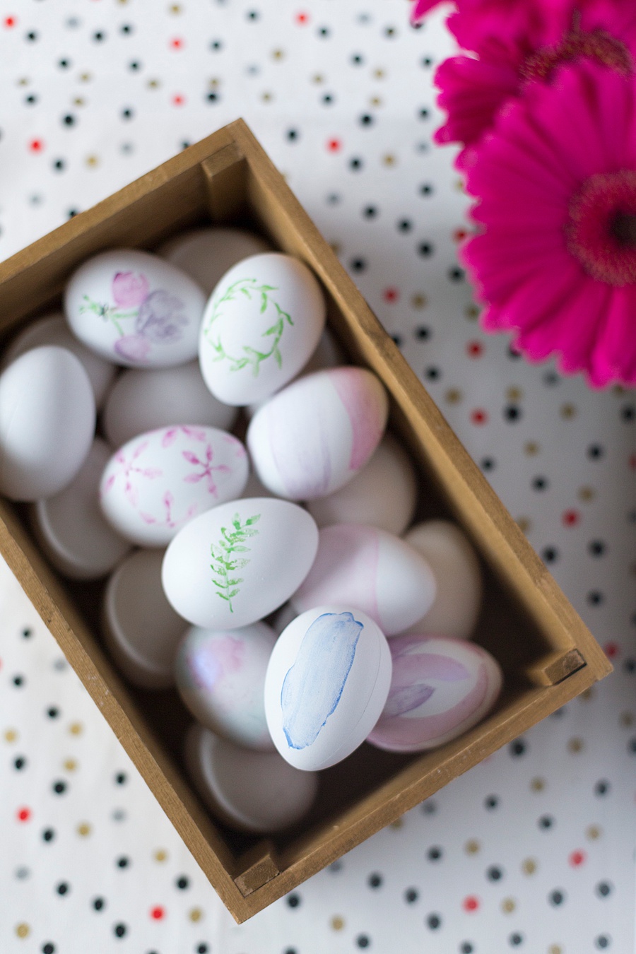 Watercolor Easter Eggs