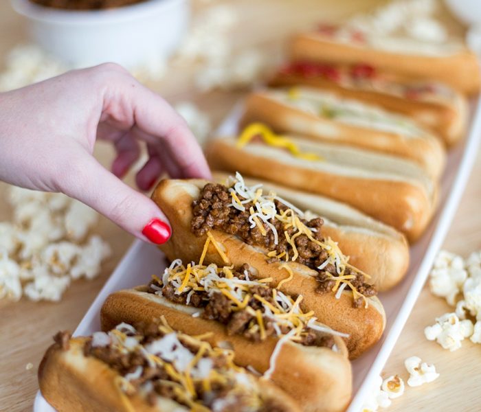 Opening Day Baseball Chili Cheese Dogs