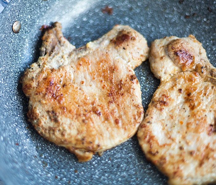 Citrus Marinated Seared Porkchops