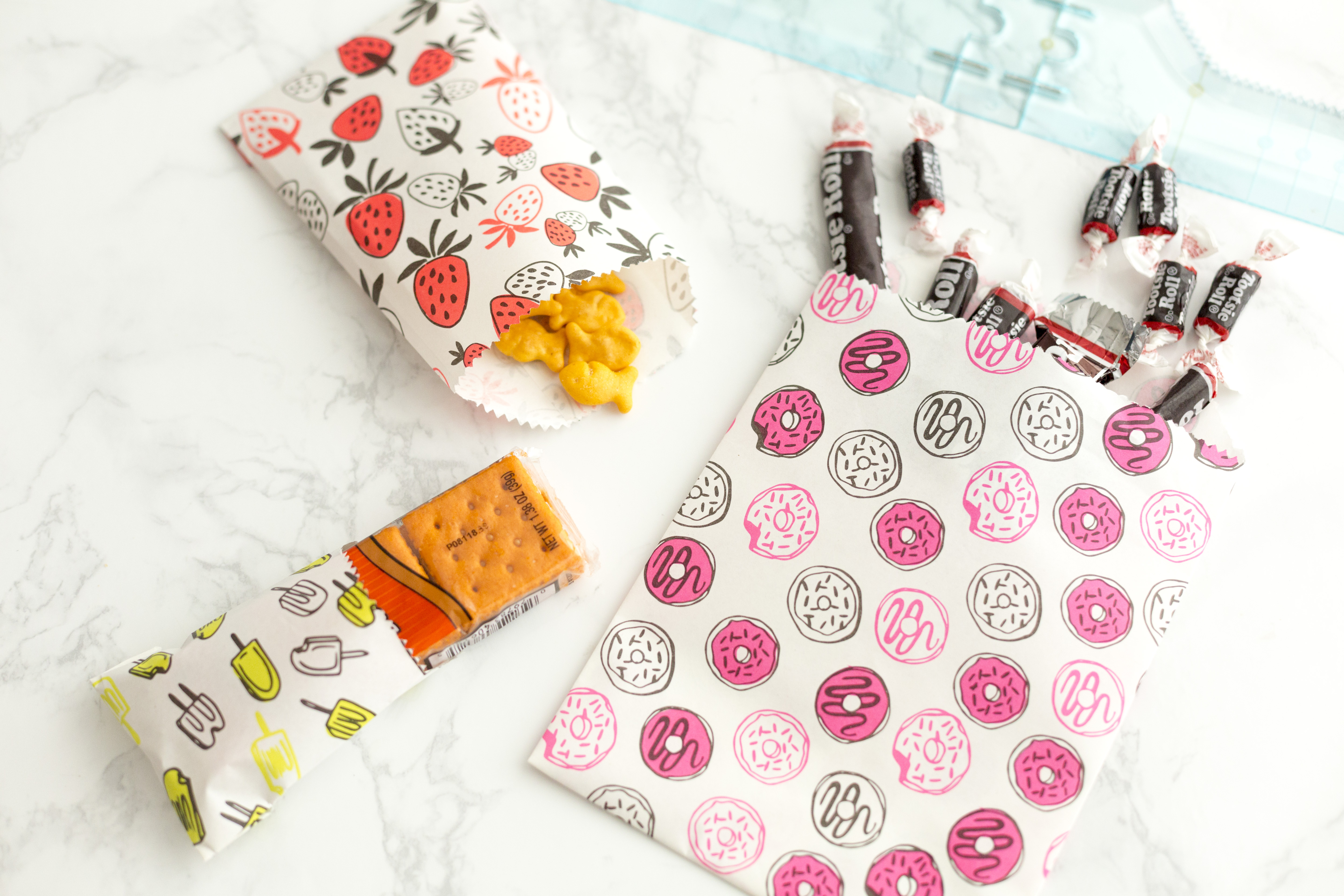 3 Step DIY Snack Bags