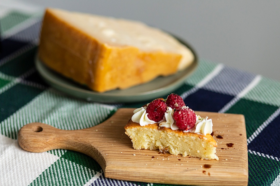 Lightly Sweetened Parmigiano Reggiano Cake