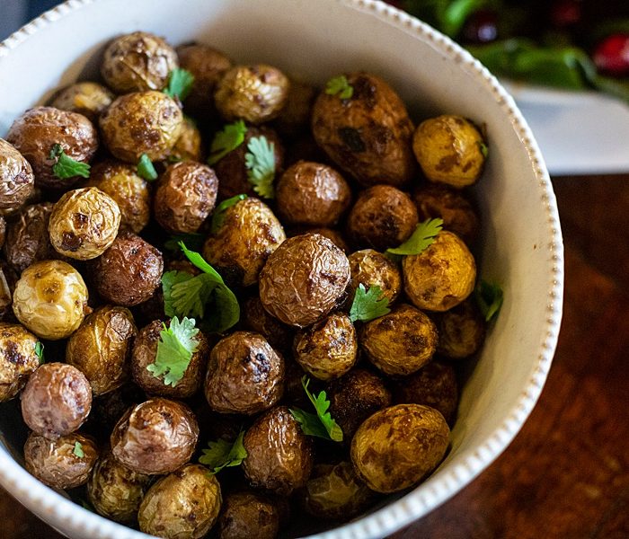3 Ingredient Savory Roasted Potatoes