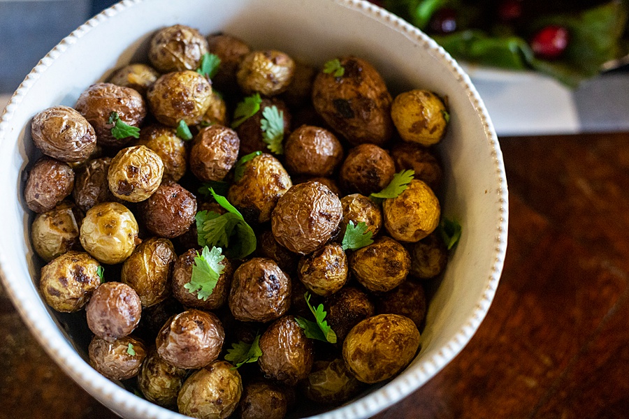 3 Ingredient Savory Roasted Potatoes