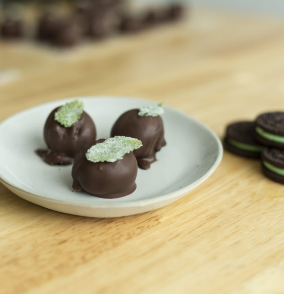 Mint OREO Cookie Balls