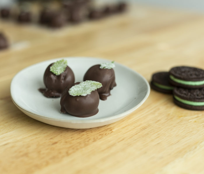 Mint OREO Cookie Balls