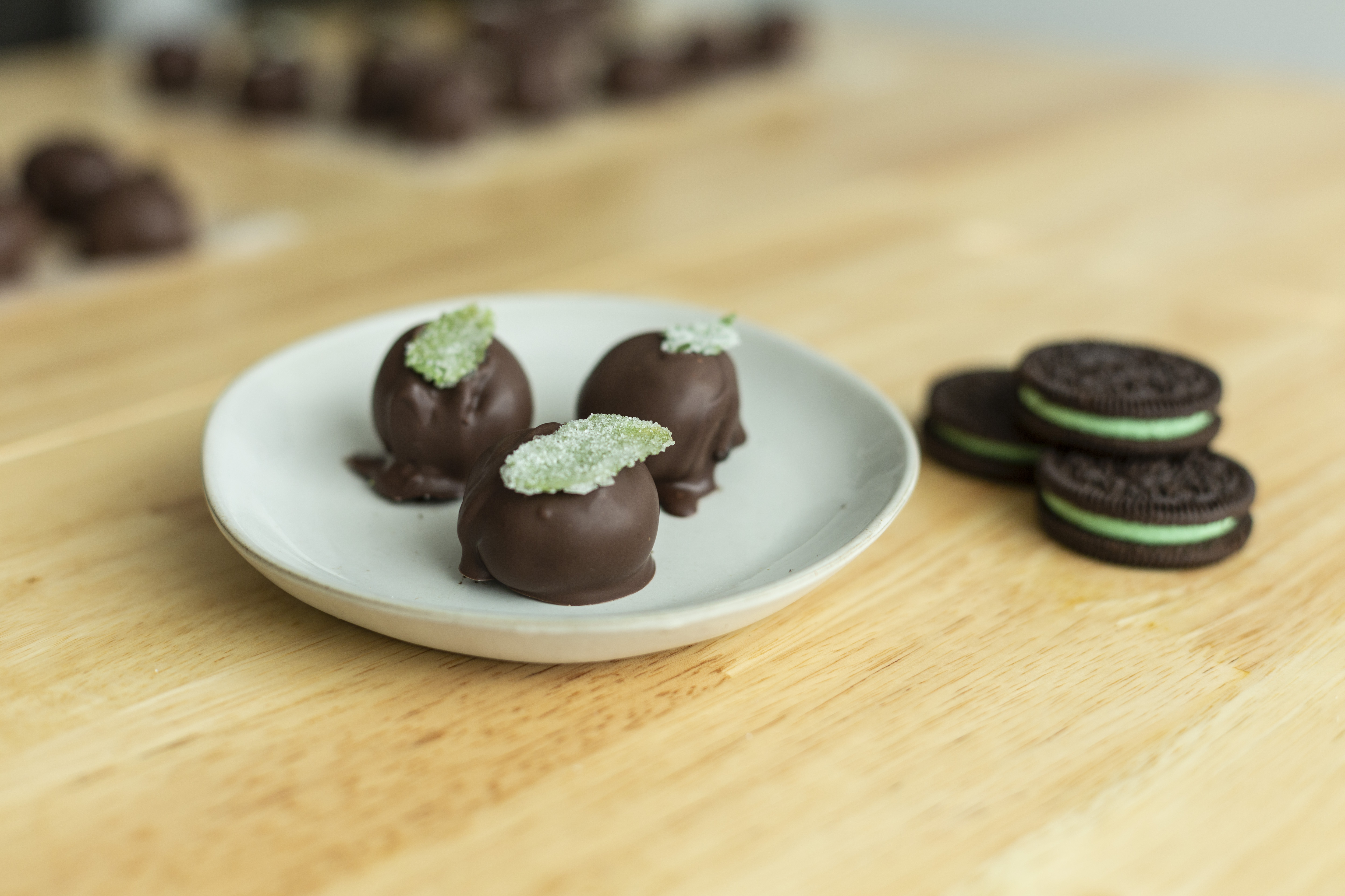 Mint OREO Cookie Balls