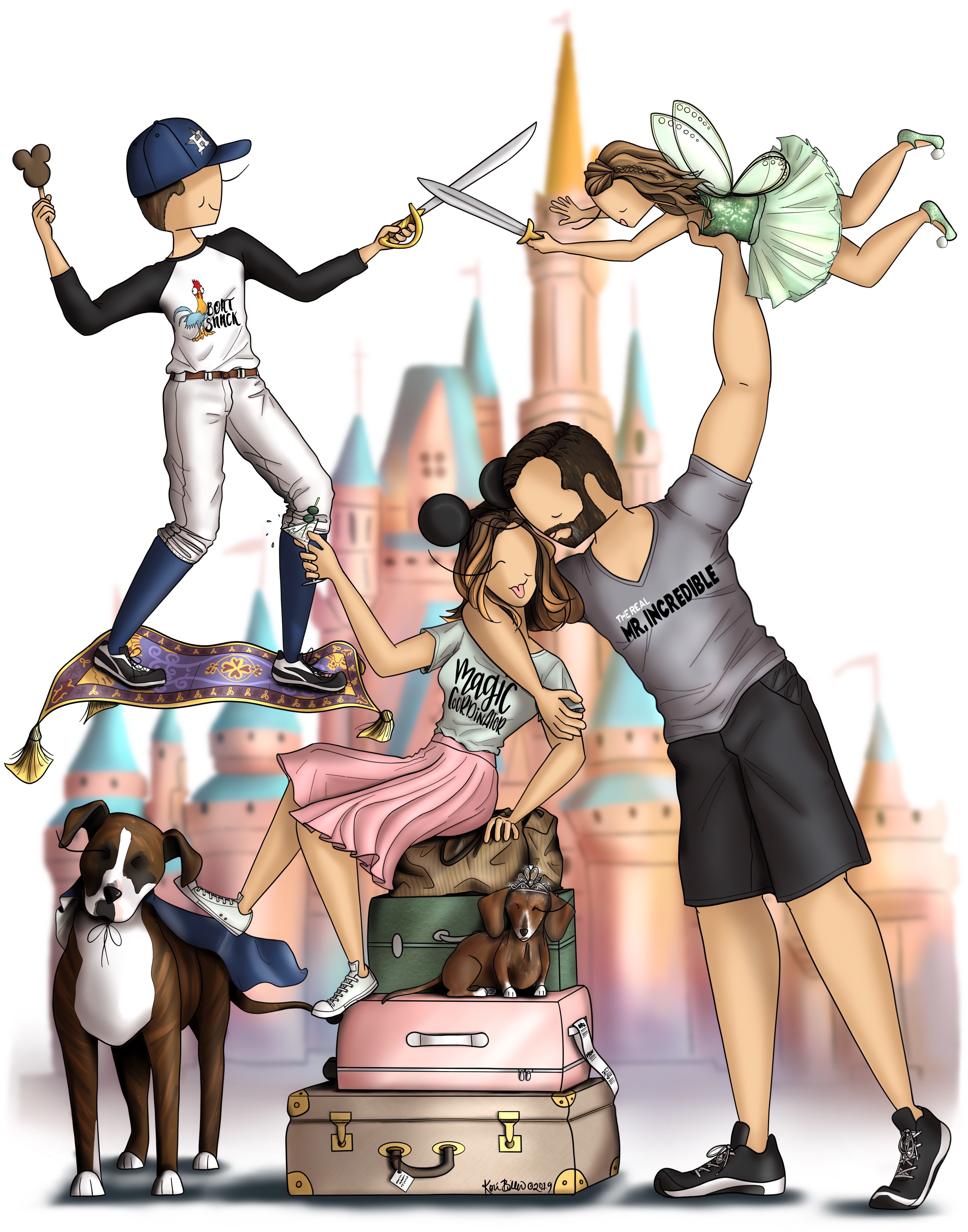 Motley Illustrates Draws The Hurried Hostess