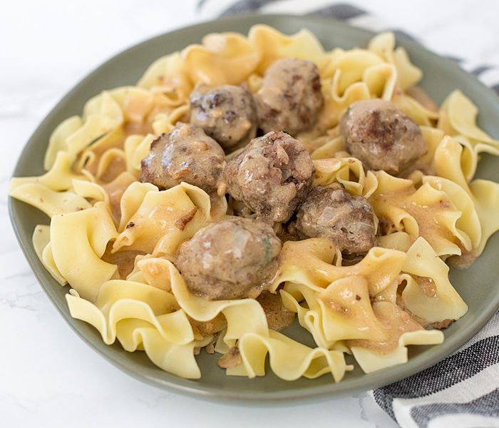 Perfect for Fall Swedish Meatballs