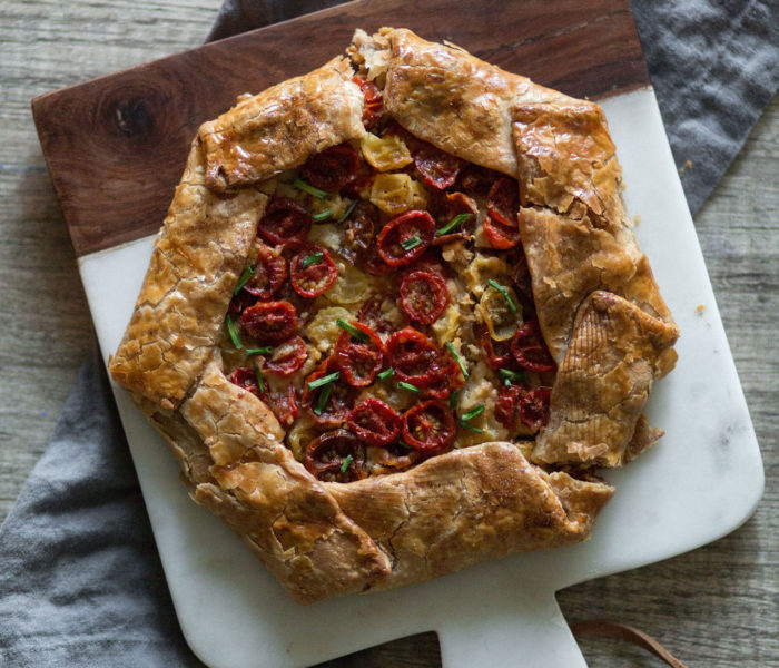 Tomato & Caramelized Onion Galette