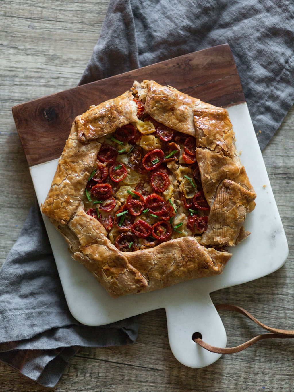 Tomato & Caramelized Onion Galette