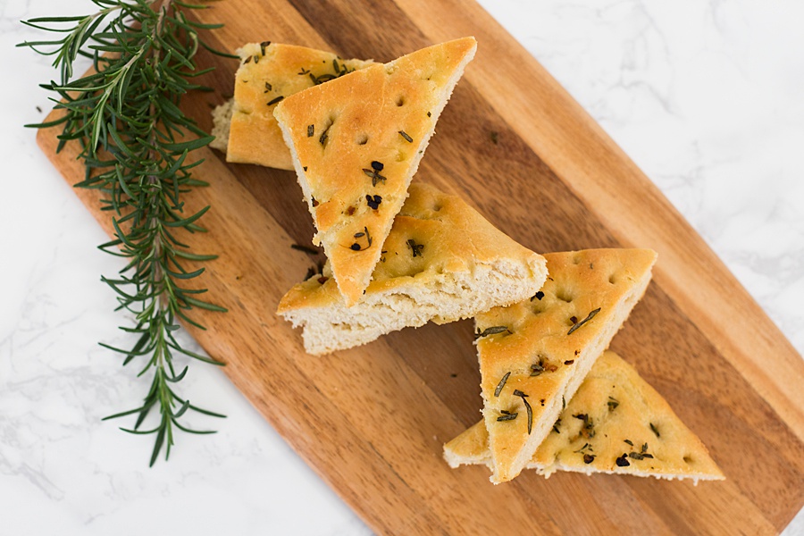 Garlic & Rosemary Focaccia