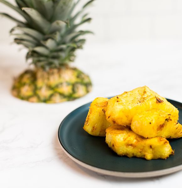 Spicy Grilled Pineapple