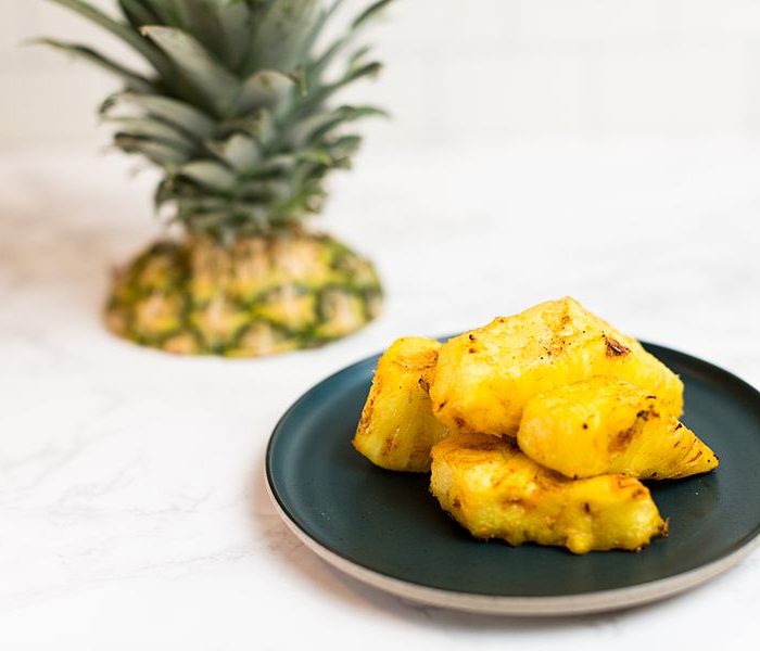 Spicy Grilled Pineapple