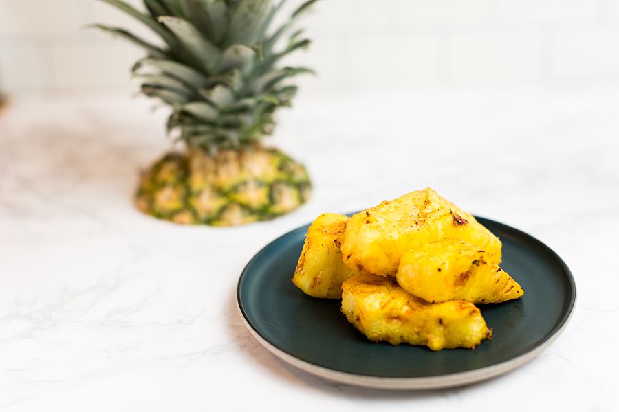 Spicy Grilled Pineapple