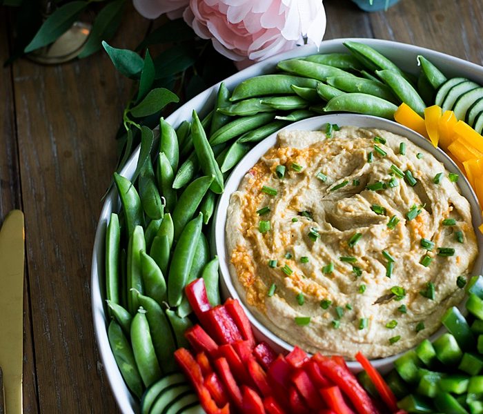 Roasted Garlic Hummus