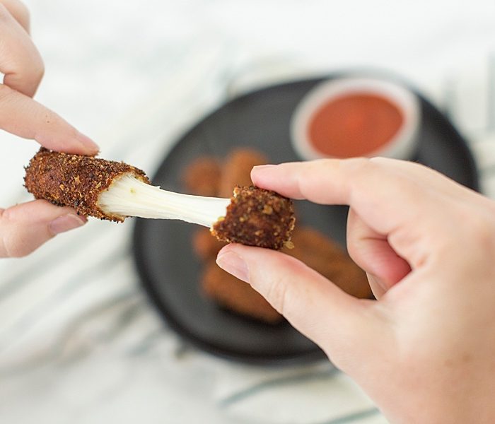 Make Your Own Fried Mozzarella Cheese Sticks at Home!