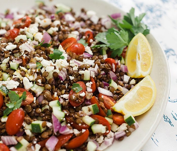 Greek Lentil Salad