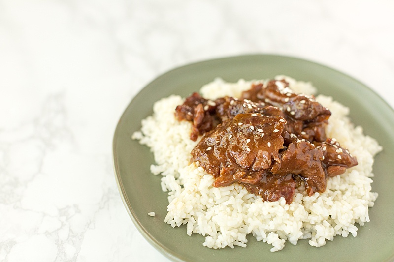 Slow Cooker Mongolian Beef