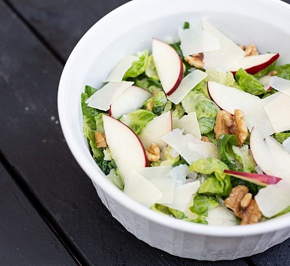 Crisp Brussels Sprouts & Apple Salad
