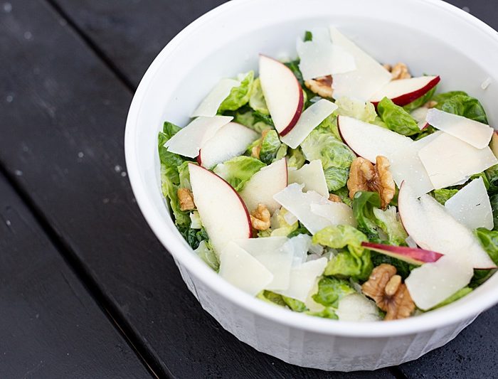 Crisp Brussels Sprouts & Apple Salad