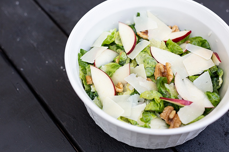 Crisp Brussels Sprouts & Apple Salad