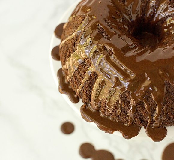 Espresso Applesauce Cake