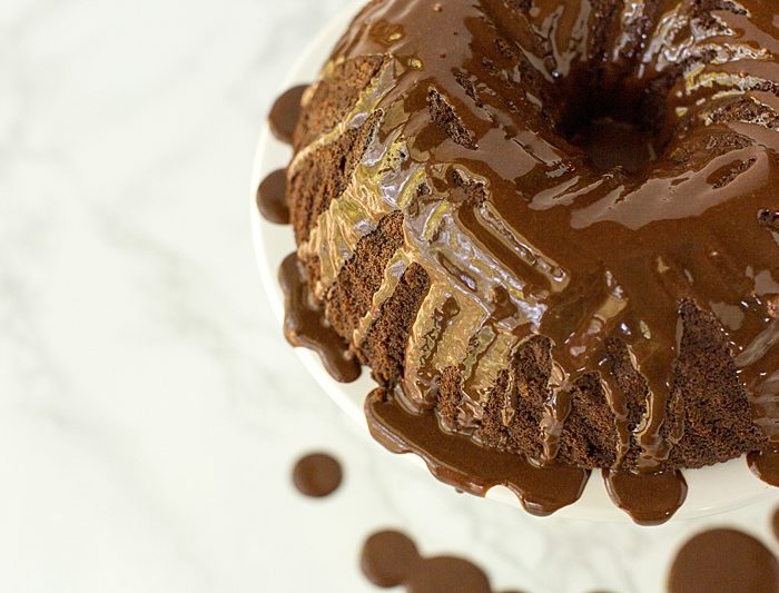 Espresso Applesauce Cake