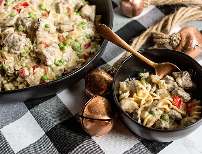 Holiday Beef Stroganoff