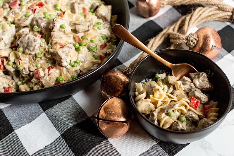 Holiday Beef Stroganoff