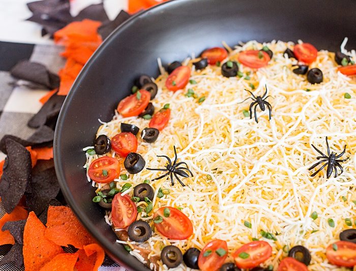 Spooky Spider Dip