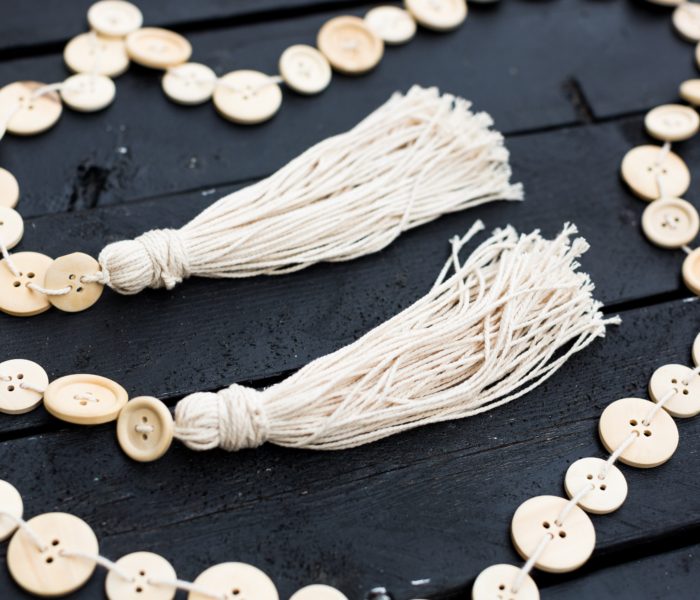 Button Garland Decor
