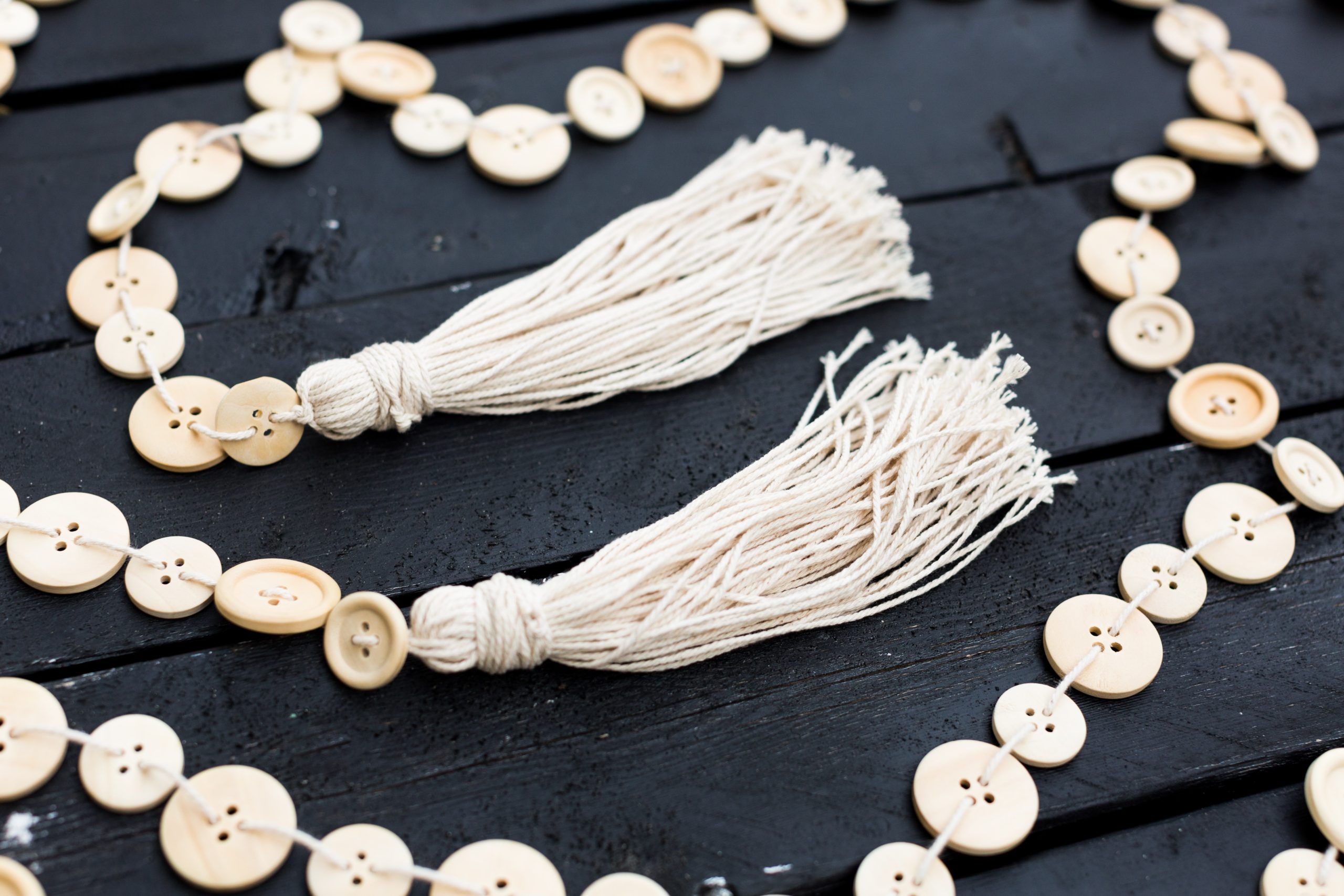 Button Garland Decor