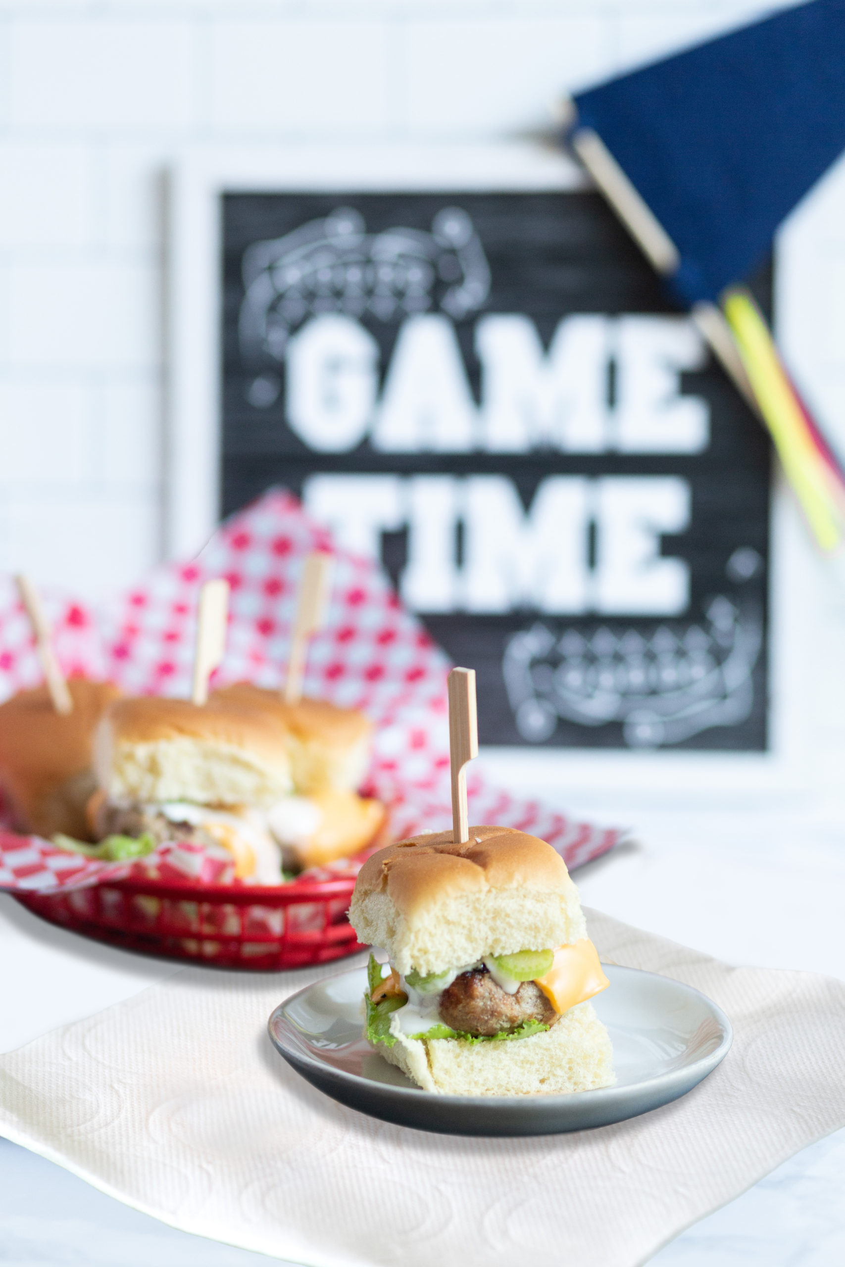 Game Day Spicy Buffalo Chicken Sliders