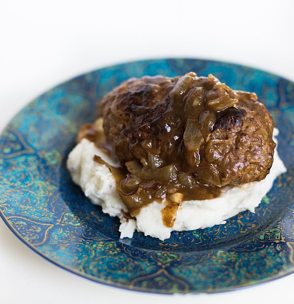 Ground Beef Dinner Idea | Salisbury steak