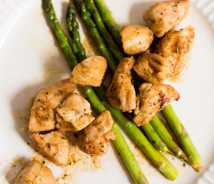 One Pan Chicken And Asparagus