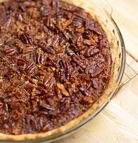 Bourbon Chocolate Pecan Pie