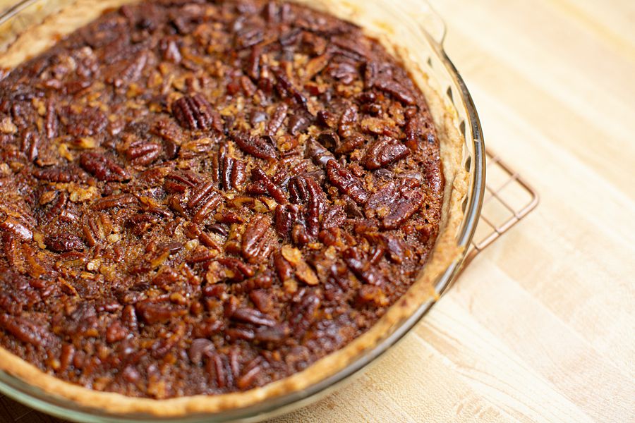 Bourbon Chocolate Pecan Pie