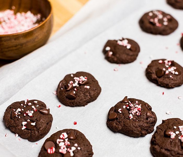 Uses for Leftover Candy Canes | Chocolate Peppermint Cookies