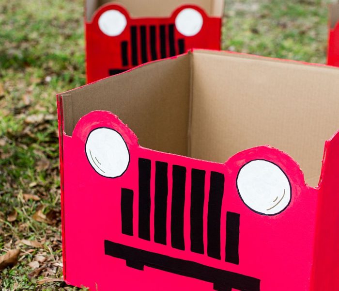 How to Make a Car Out of a Cardboard Box