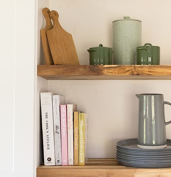 How to Decorate Open Shelving in Your Home